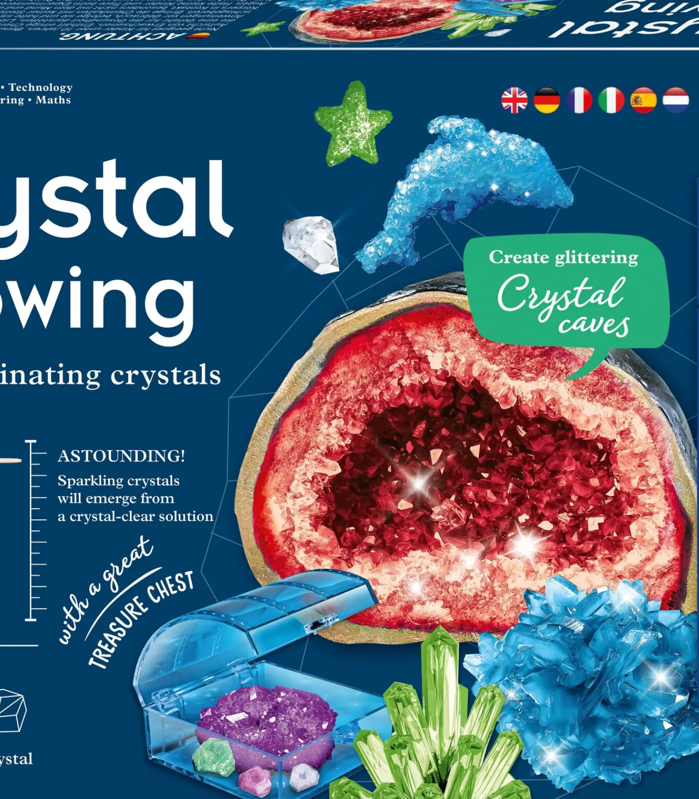 Kinderen Kosmos Kristallen Experimenten Set - Wetenschap speelgoed voor kinderen