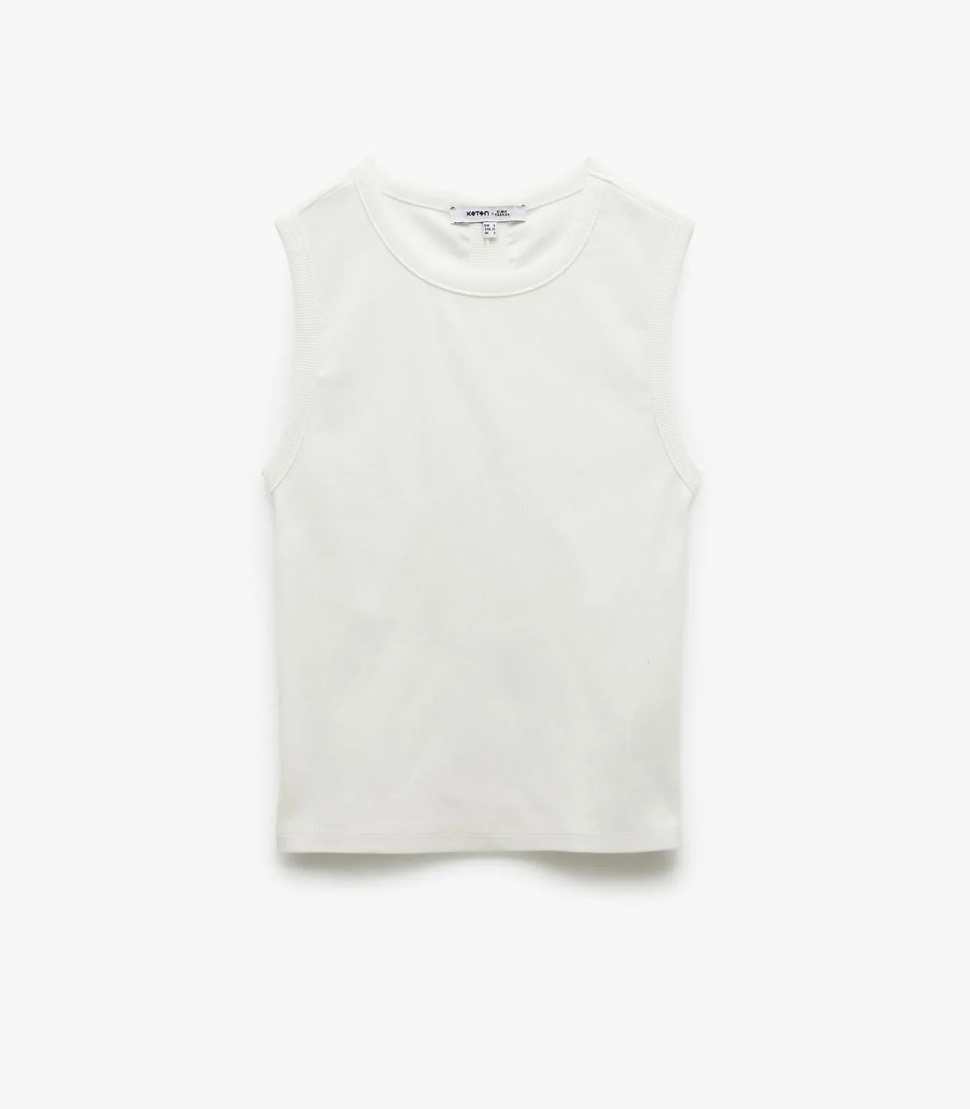 Outlet Back Cut-Out Detail Tank Top DAMES Overhemden & Blouses