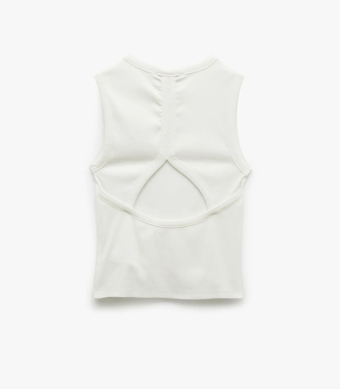 Outlet Back Cut-Out Detail Tank Top DAMES Overhemden & Blouses