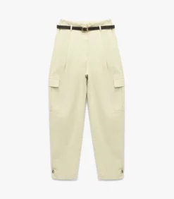 Sale Belted Jogger Pants Heren Broeken & Shorts