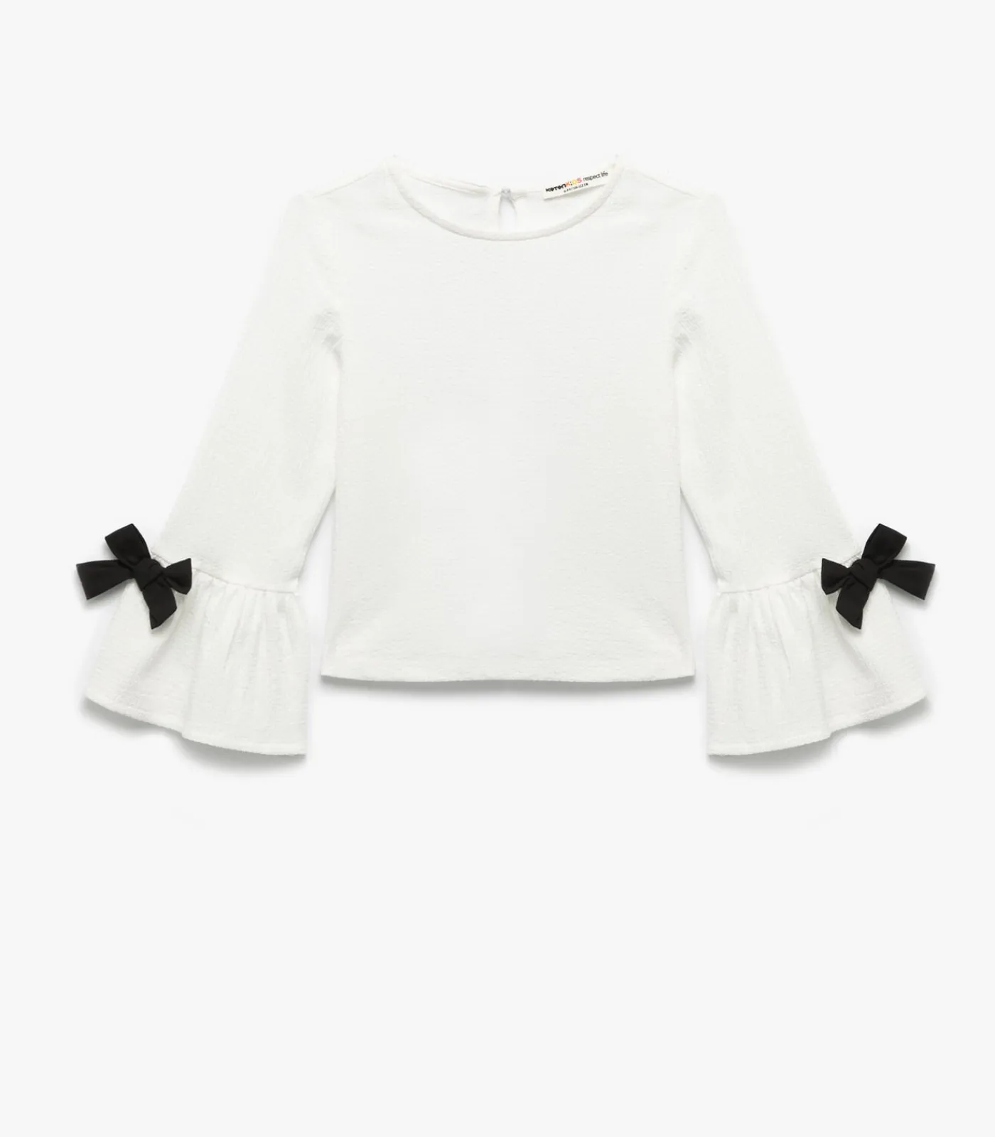 Kinderen Koton Bowtie Detail Blouse