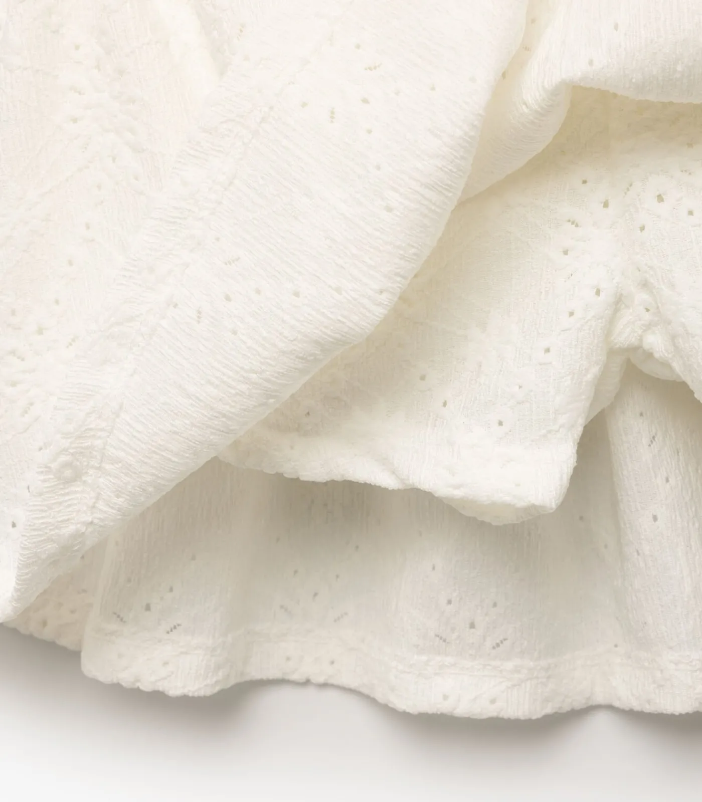 New Broderie Mini Skirt Kinderen Shorts & Broeken