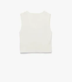 Buttoned Knit Vest DAMES Sportkledij