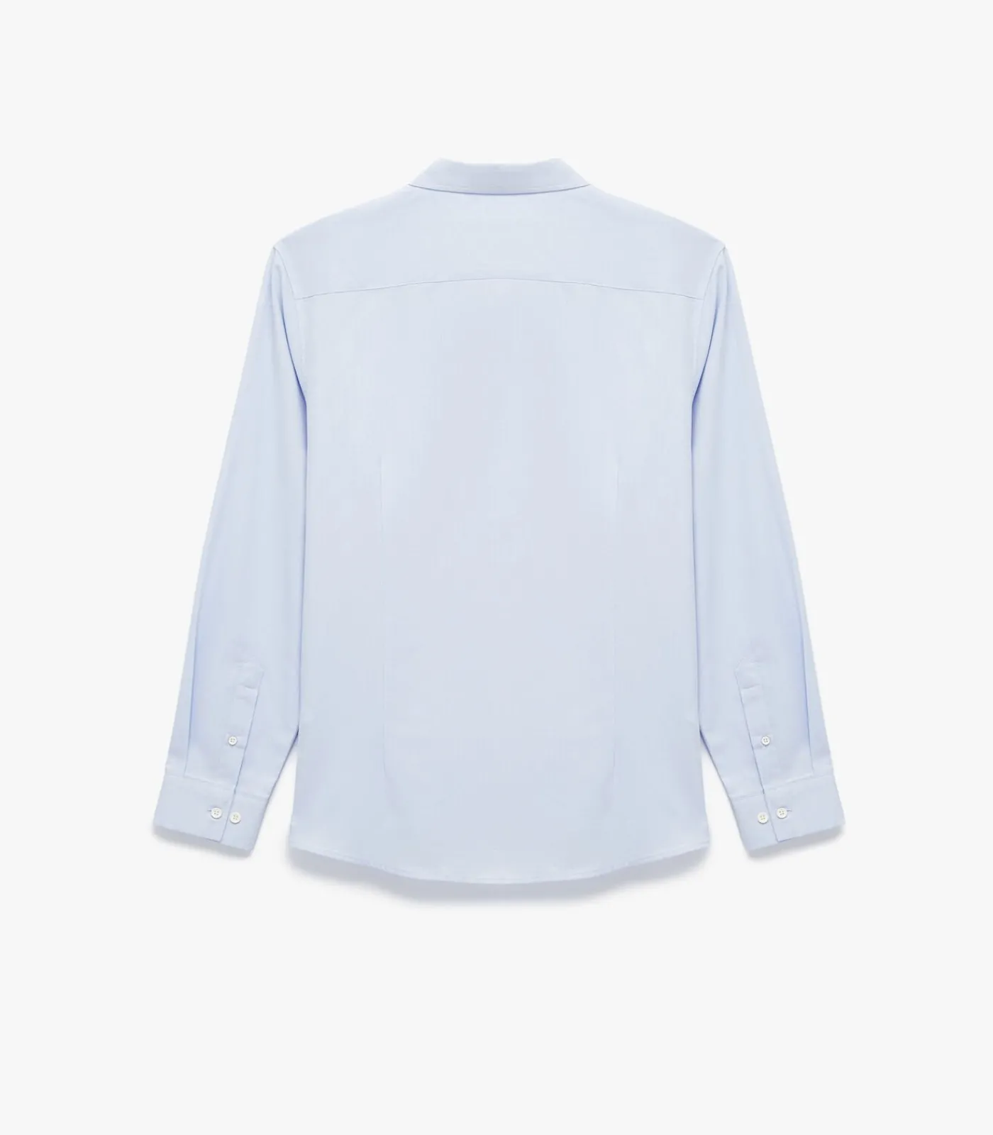 Heren Koton Buttoned Neck Shirt