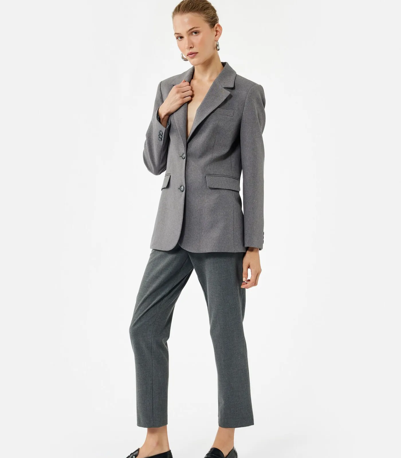 New Cigarette Fabric Pants DAMES Broeken & Shorts