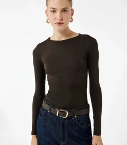 Sale Crew Neck Bodysuit DAMES Overhemden & Blouses