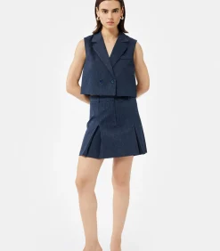 Best Crop Blazer Vest DAMES Sportkledij