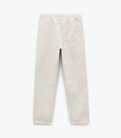 Heren Koton Drawstring Canvas Trousers