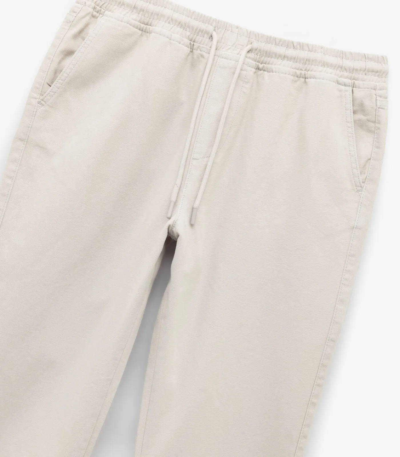 Heren Koton Drawstring Canvas Trousers