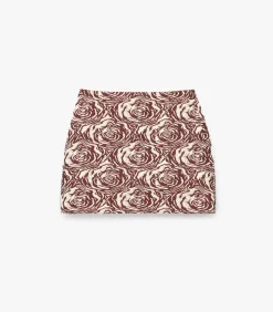 Online Floral Printed Mini Skirt DAMES Rokken
