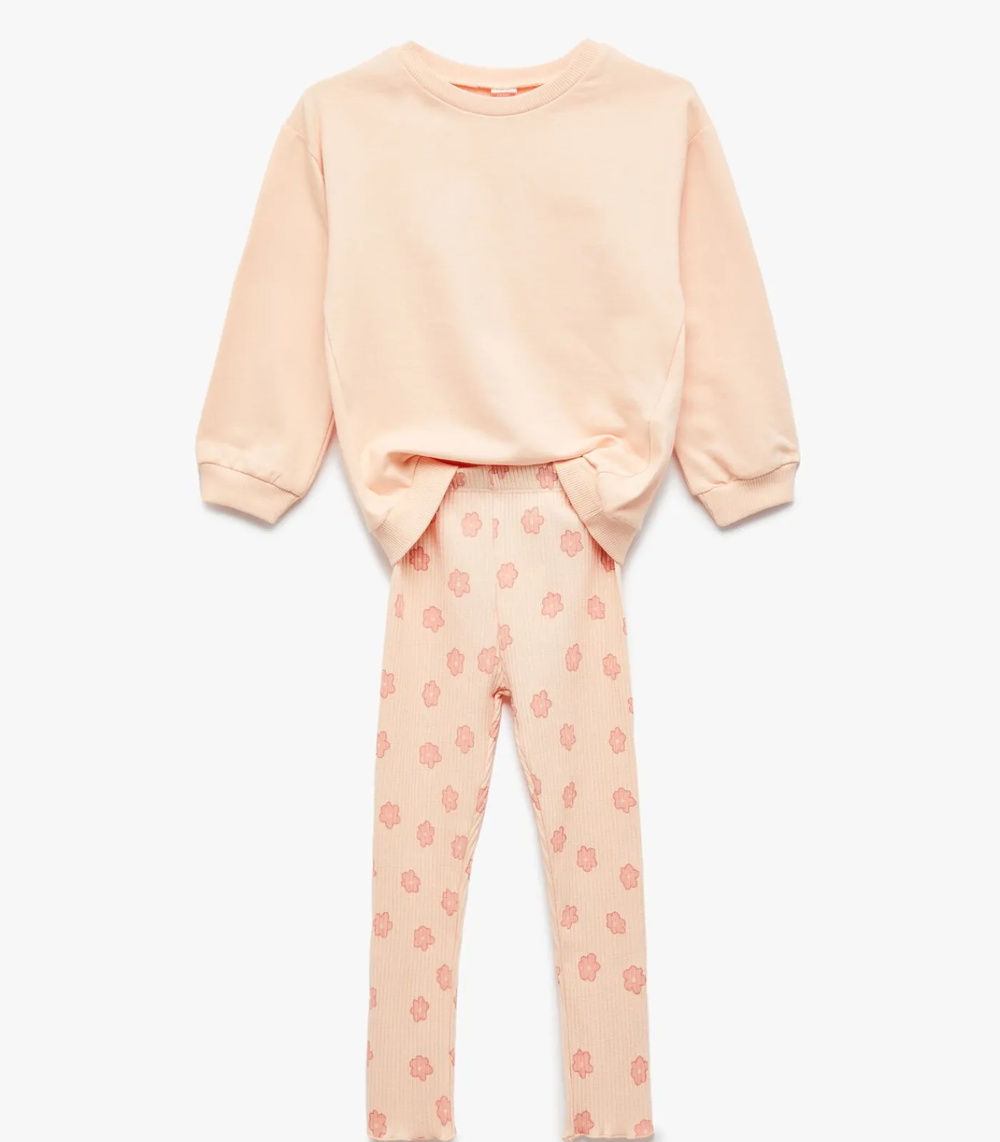 Kinderen Koton Flower Printed Leggings Set