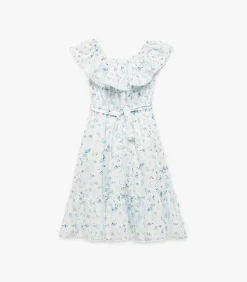 Clearance Frilled Floral Dress Kinderen Kleedjes