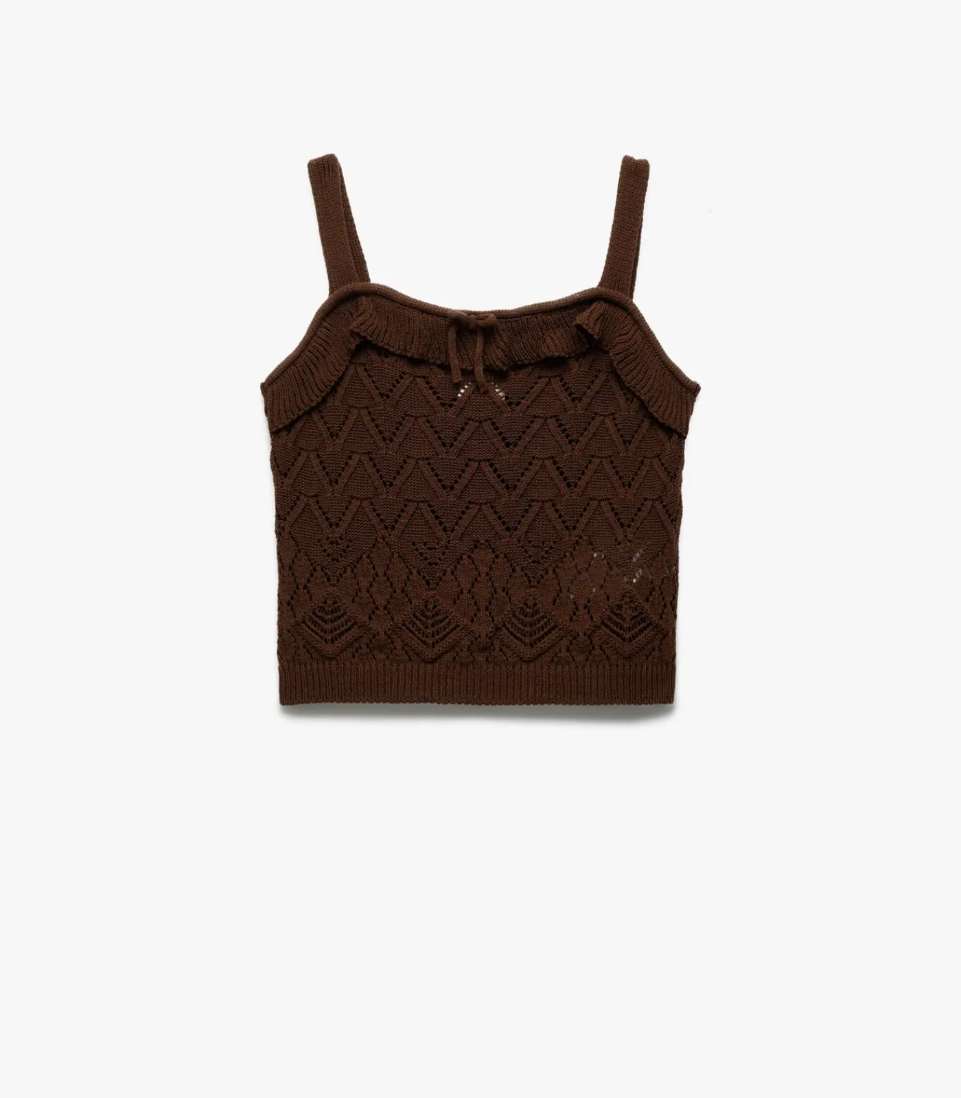 Knit Tank Top Kinderen Tops