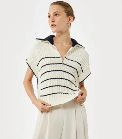 Discount Knit Vest DAMES Sportkledij