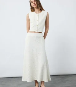 New Midi Flared Skirt DAMES Rokken