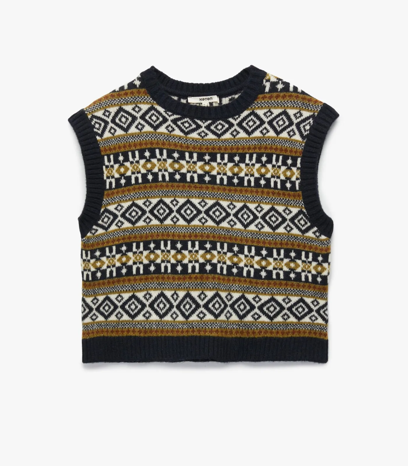 Oversized Knit Vest DAMES Sportkledij