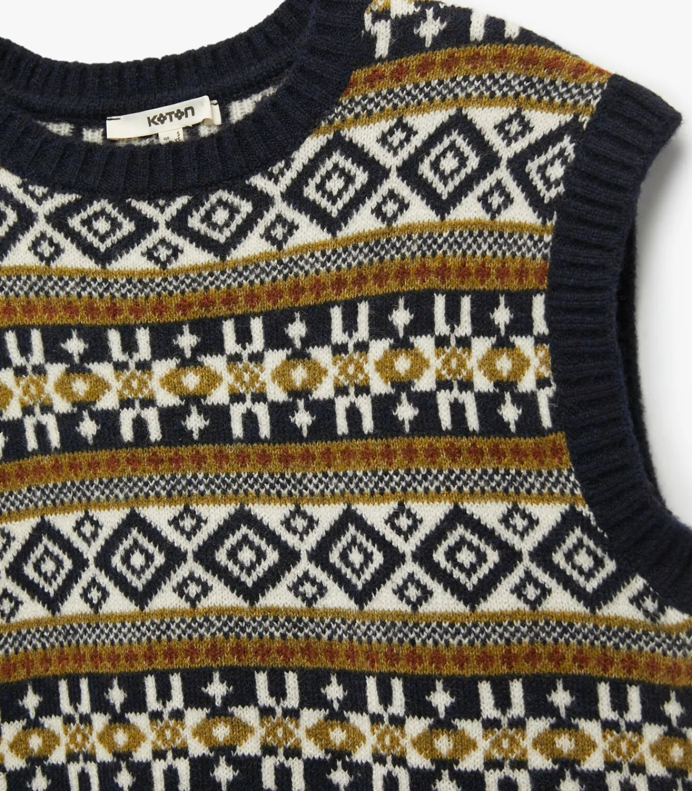 Oversized Knit Vest DAMES Sportkledij