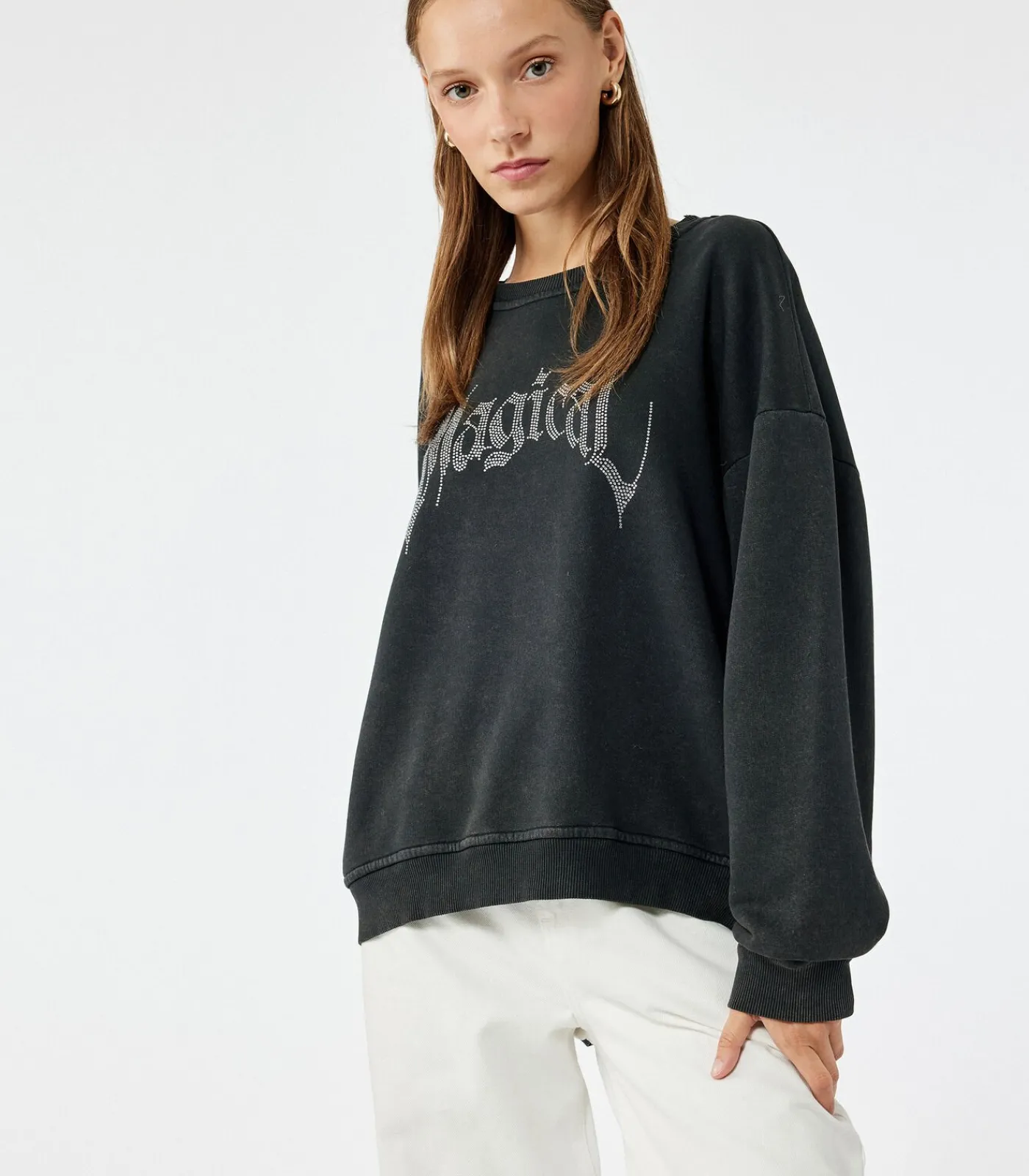 Kinderen Koton Oversized Sweatshirt