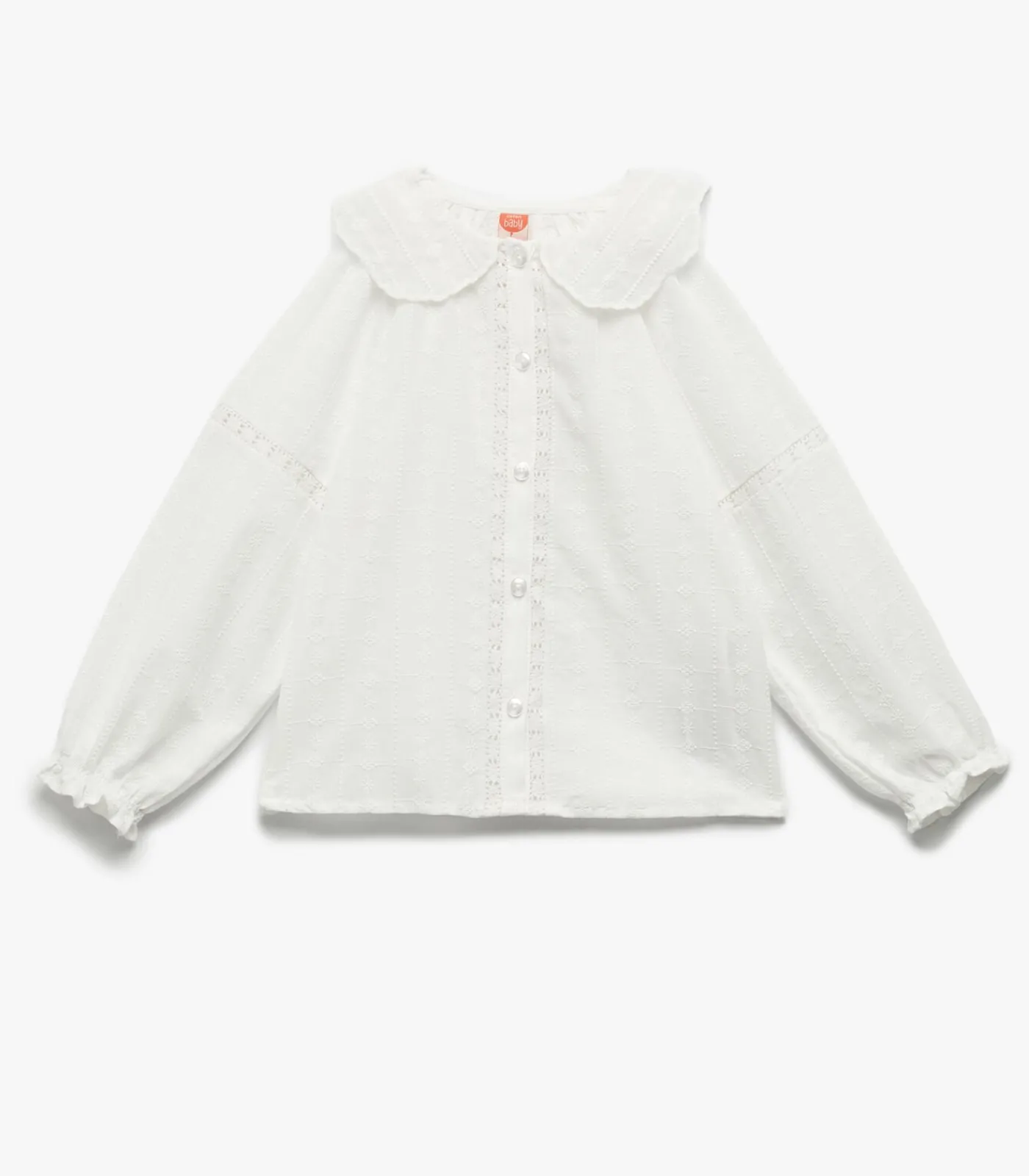 Kinderen Koton Peter Pan Neck Shirt