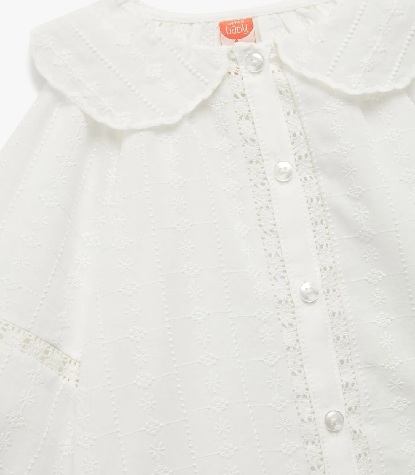 Kinderen Koton Peter Pan Neck Shirt