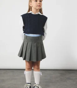 Online Pleated Skirt Kinderen Rokken