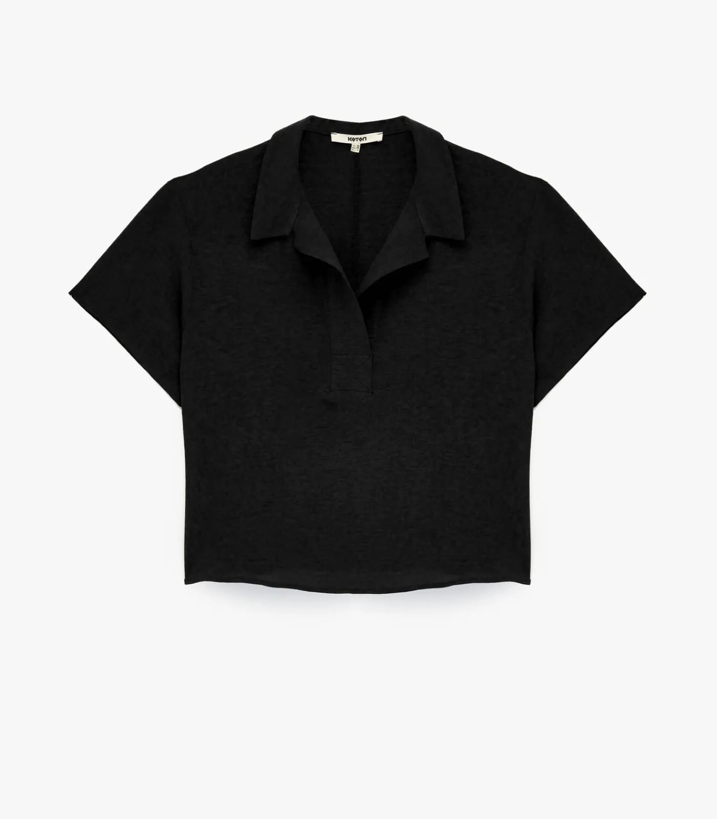 DAMES Koton Polo Neck T-Shirt