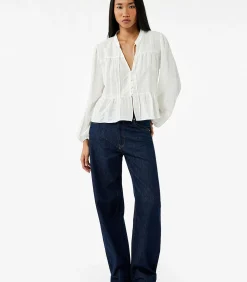 Discount Puff Sleeve Shirt DAMES Overhemden & Blouses