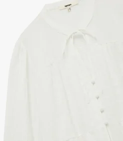 Discount Puff Sleeve Shirt DAMES Overhemden & Blouses