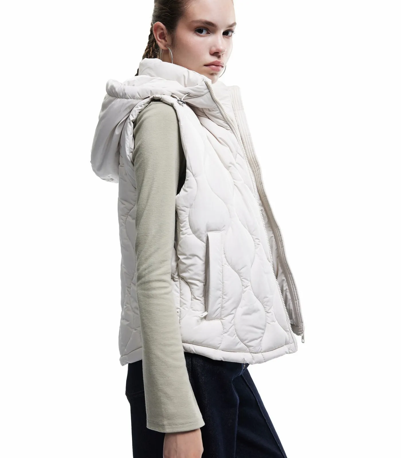 Sale Quilted Puffer Vest DAMES Sportkledij