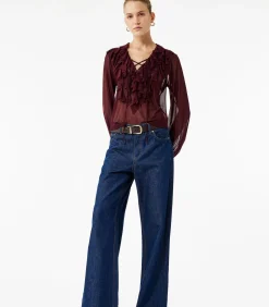 Clearance Ruffle Blouse DAMES Overhemden & Blouses