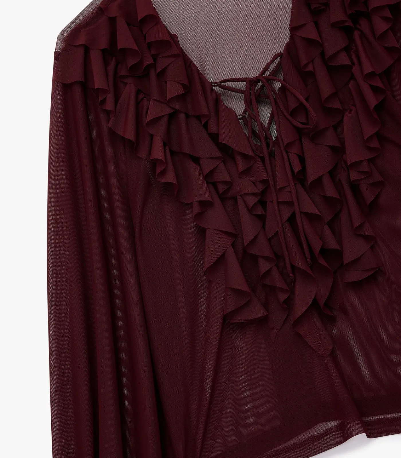 Clearance Ruffle Blouse DAMES Overhemden & Blouses