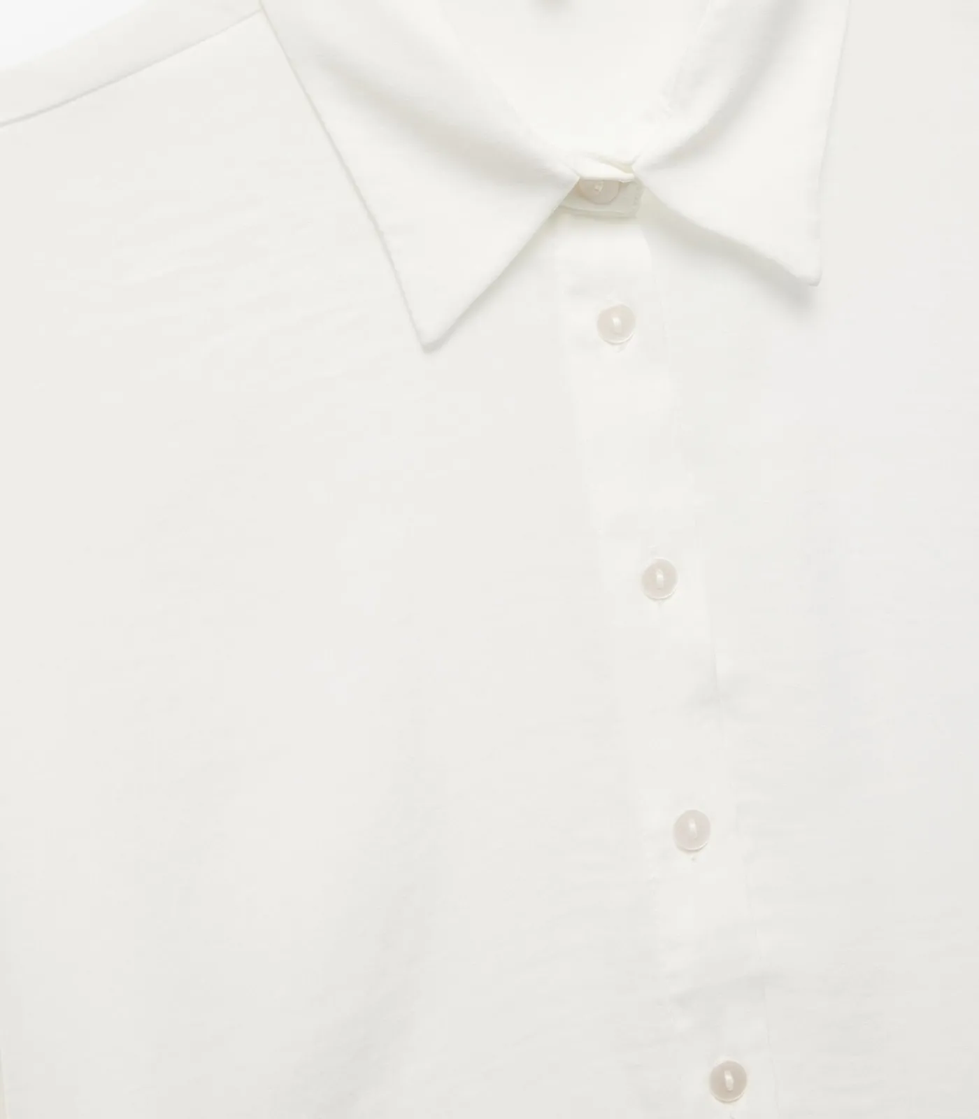 Discount Satin Oversize Shirt DAMES Overhemden & Blouses