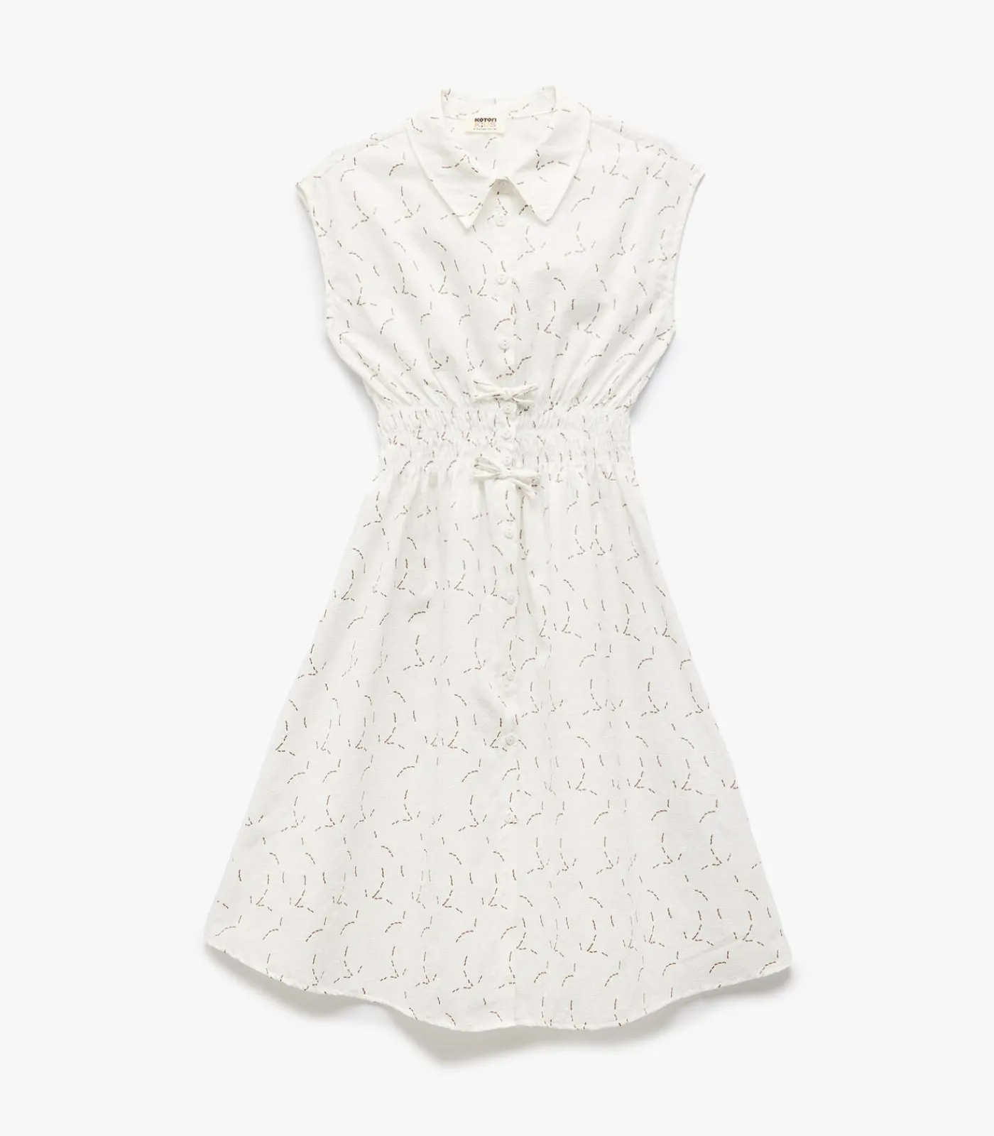 Kinderen Koton Shirt Neck Dress