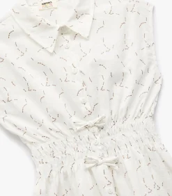 Kinderen Koton Shirt Neck Dress