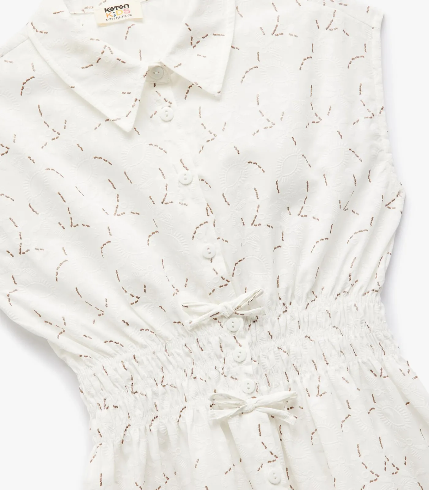 Kinderen Koton Shirt Neck Dress