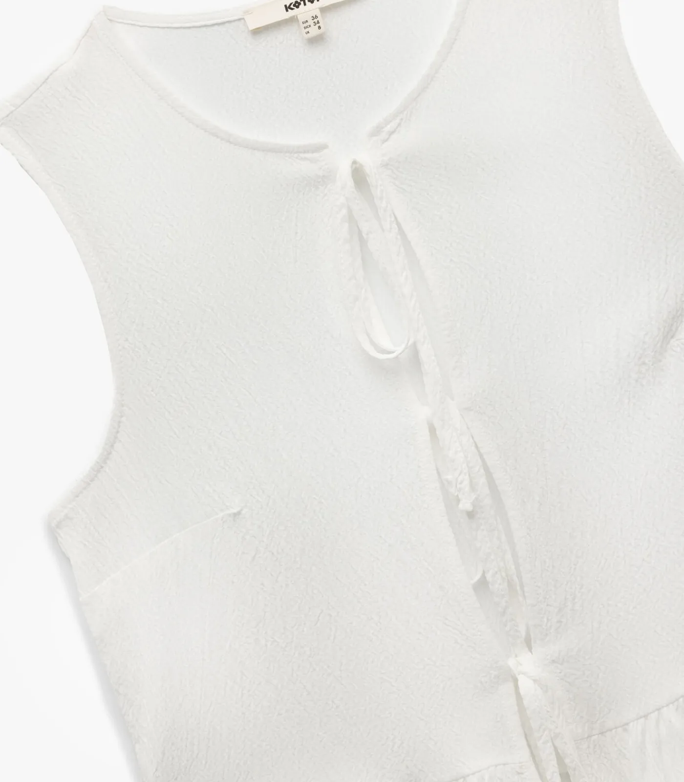 DAMES Koton Sleeveless Peplum Blouse