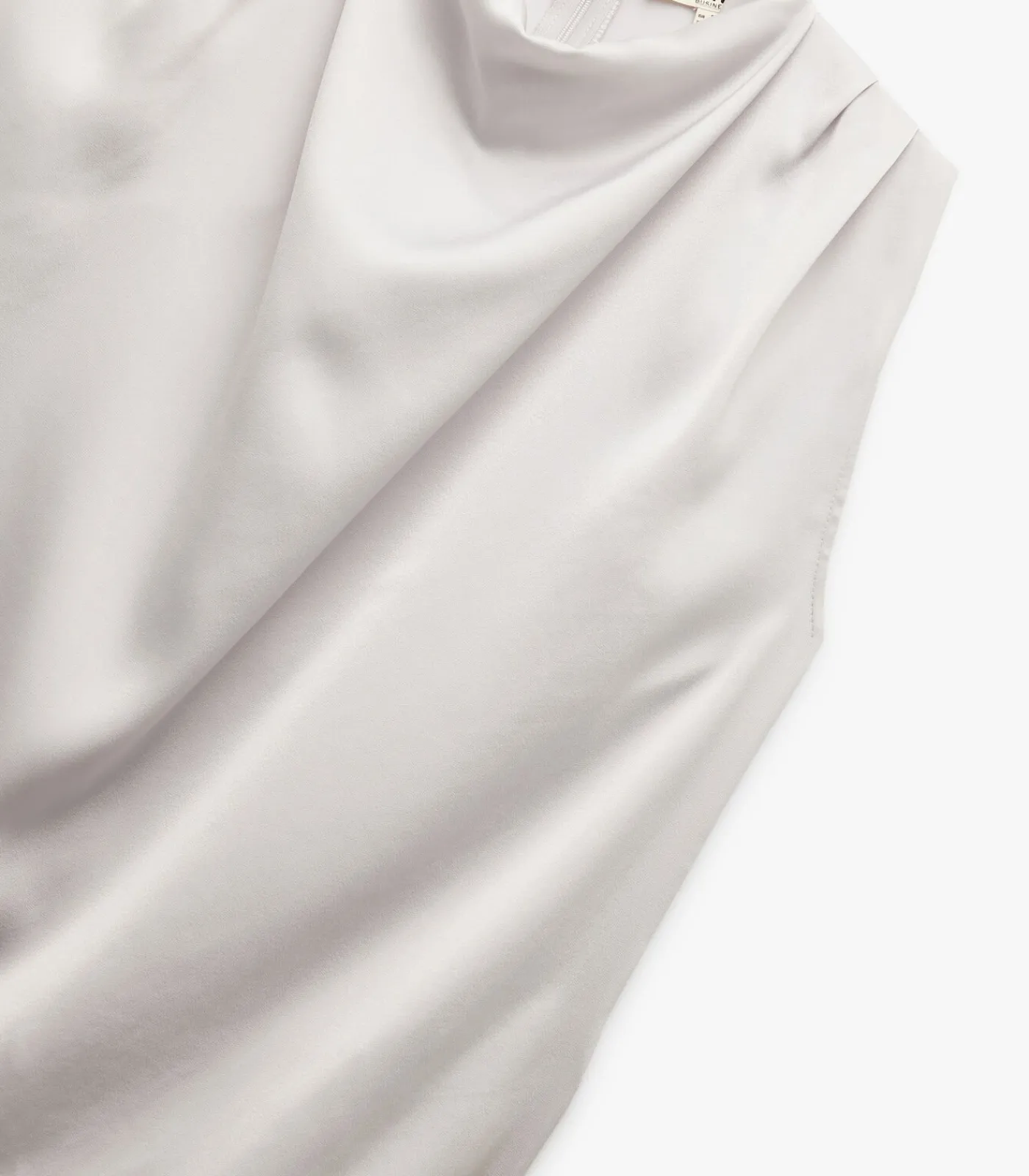 New Sleeveless Satin Blouse DAMES Overhemden & Blouses