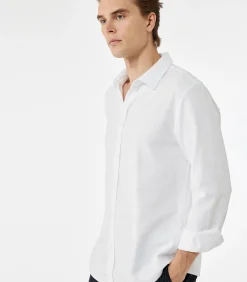 Hot Slim Fit Shirt Heren Hemden