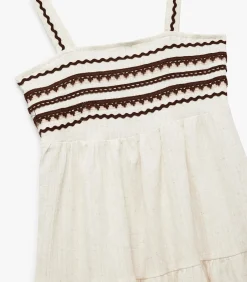 Hot Strappy Maxi Dress Kinderen Kleedjes