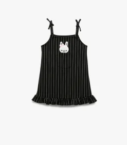 Kinderen Koton Striped Overall Dress