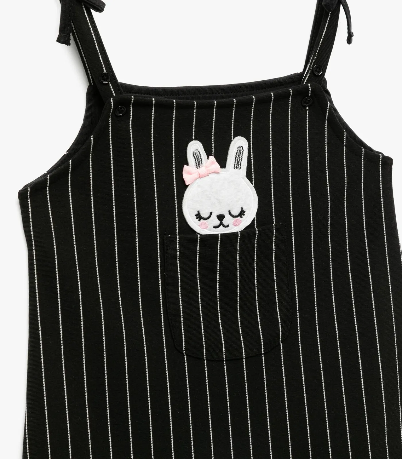 Kinderen Koton Striped Overall Dress