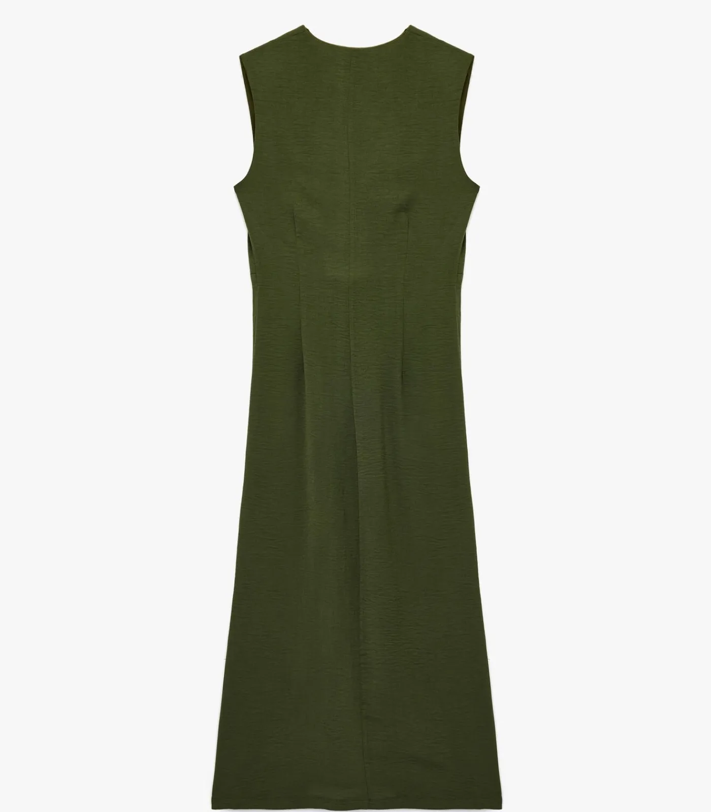 Online V-Neck Midi Dress DAMES Jurken