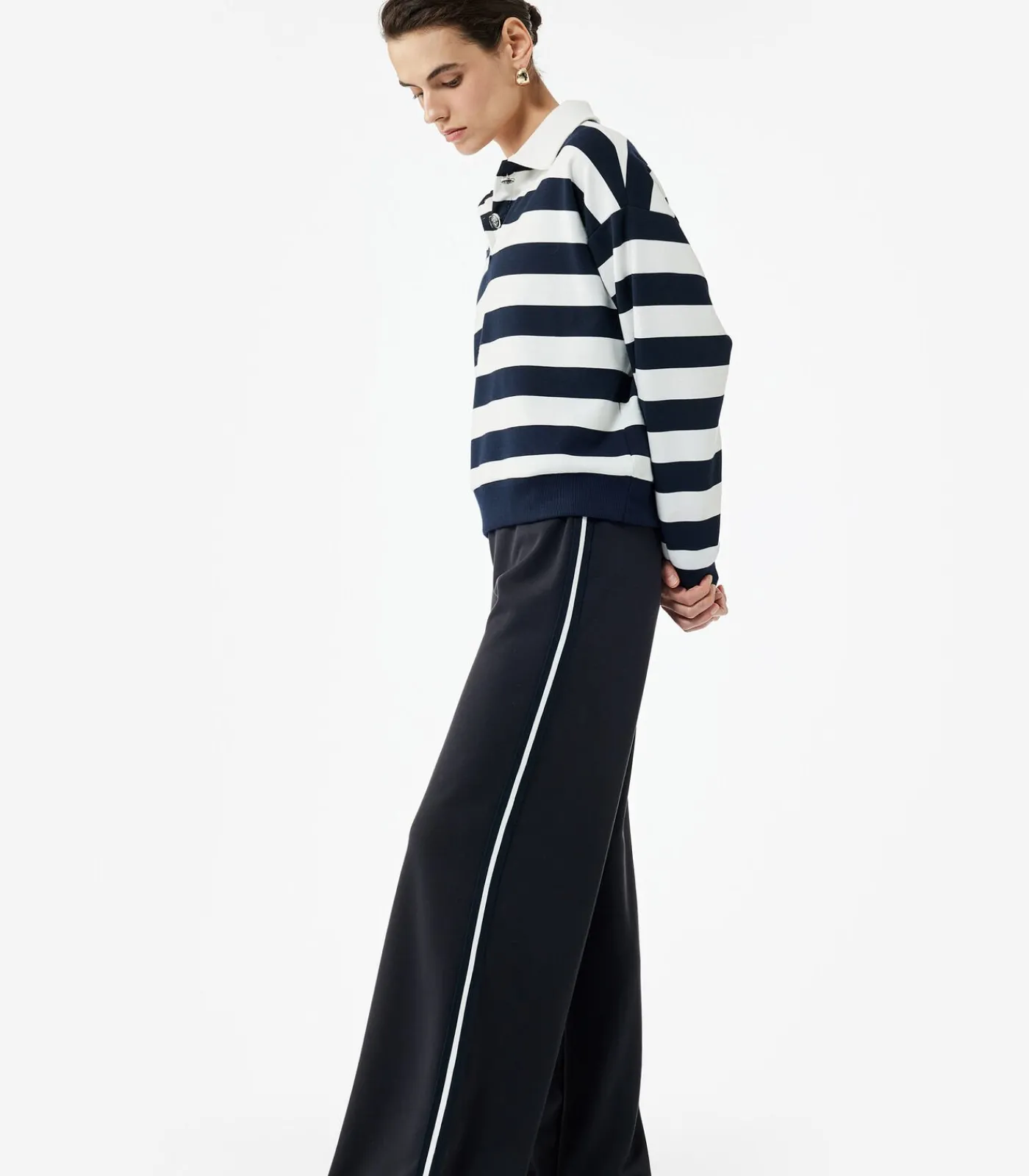 Outlet Wide Leg Sweatpants DAMES Broeken & Shorts