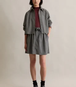 Online Krijtstreep blouse A-vorm DAMES Overhemden & Blouses