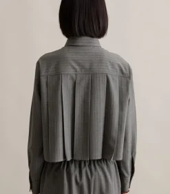 Online Krijtstreep blouse A-vorm DAMES Overhemden & Blouses