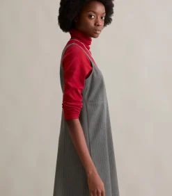 Discount Krijtstreepjurk regular DAMES Jurken