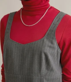 Discount Krijtstreepjurk regular DAMES Jurken