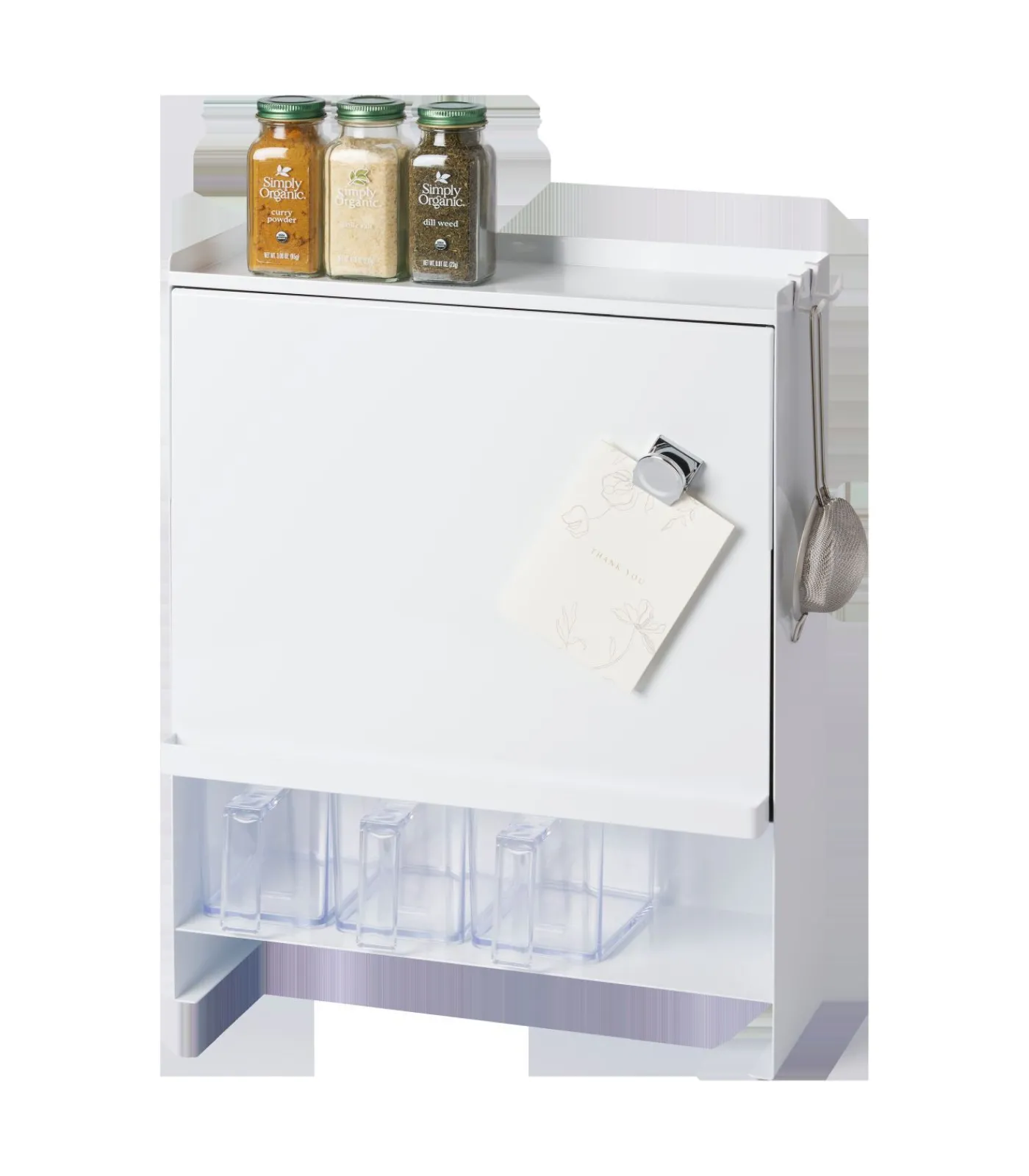 Kruidenrek - 3 niveaus - Tower - Wit Keukenaccessoires