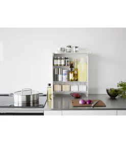 Kruidenrek - 3 niveaus - Tower - Wit Keukenaccessoires