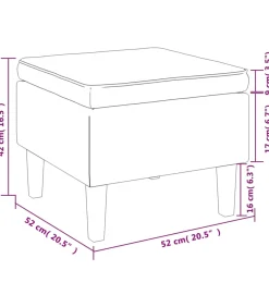 Outlet Kruk met houten poten fluweel lichtgroen Stoelen